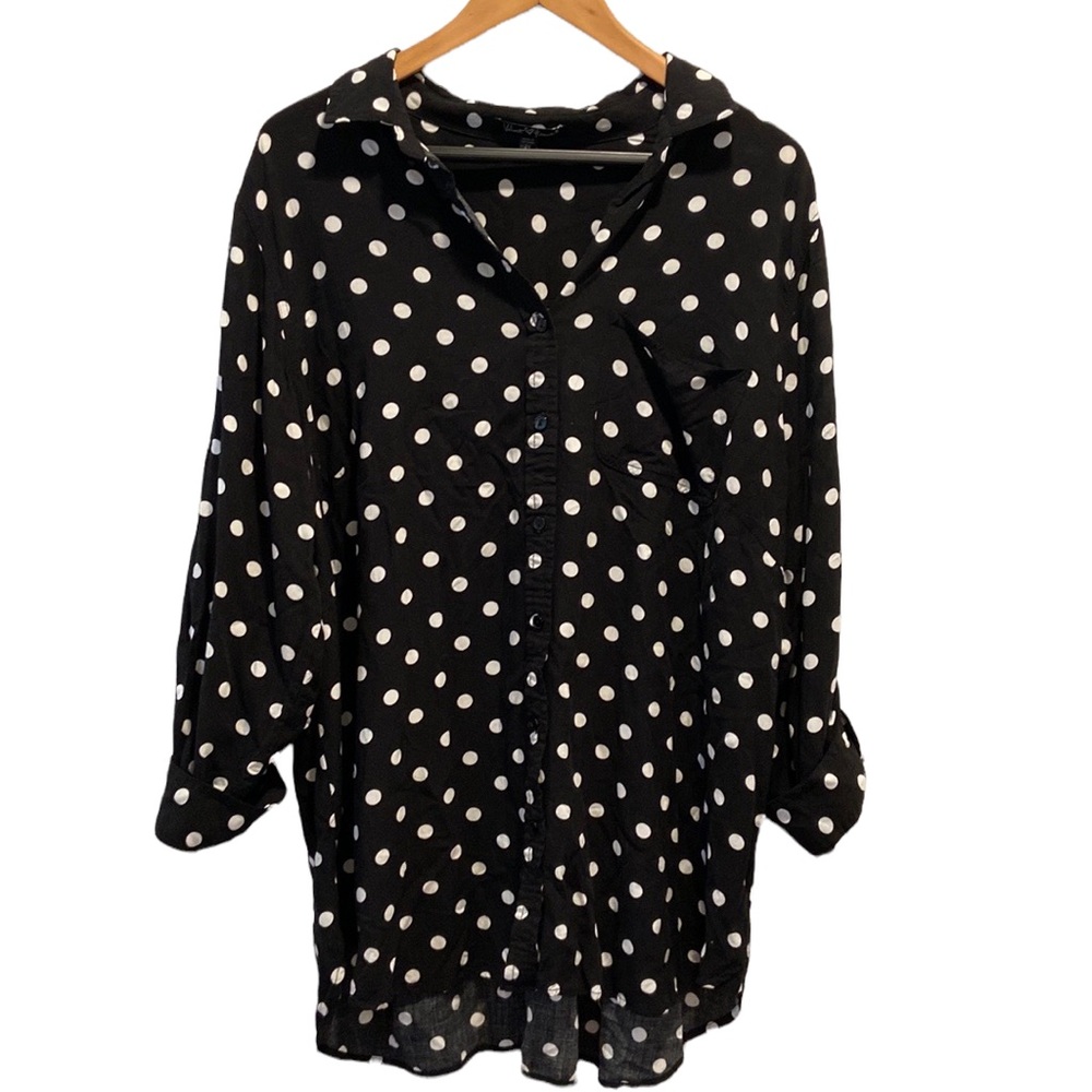 Velvet Heart Elisa Button Down Shirt Women Plus Size 2X